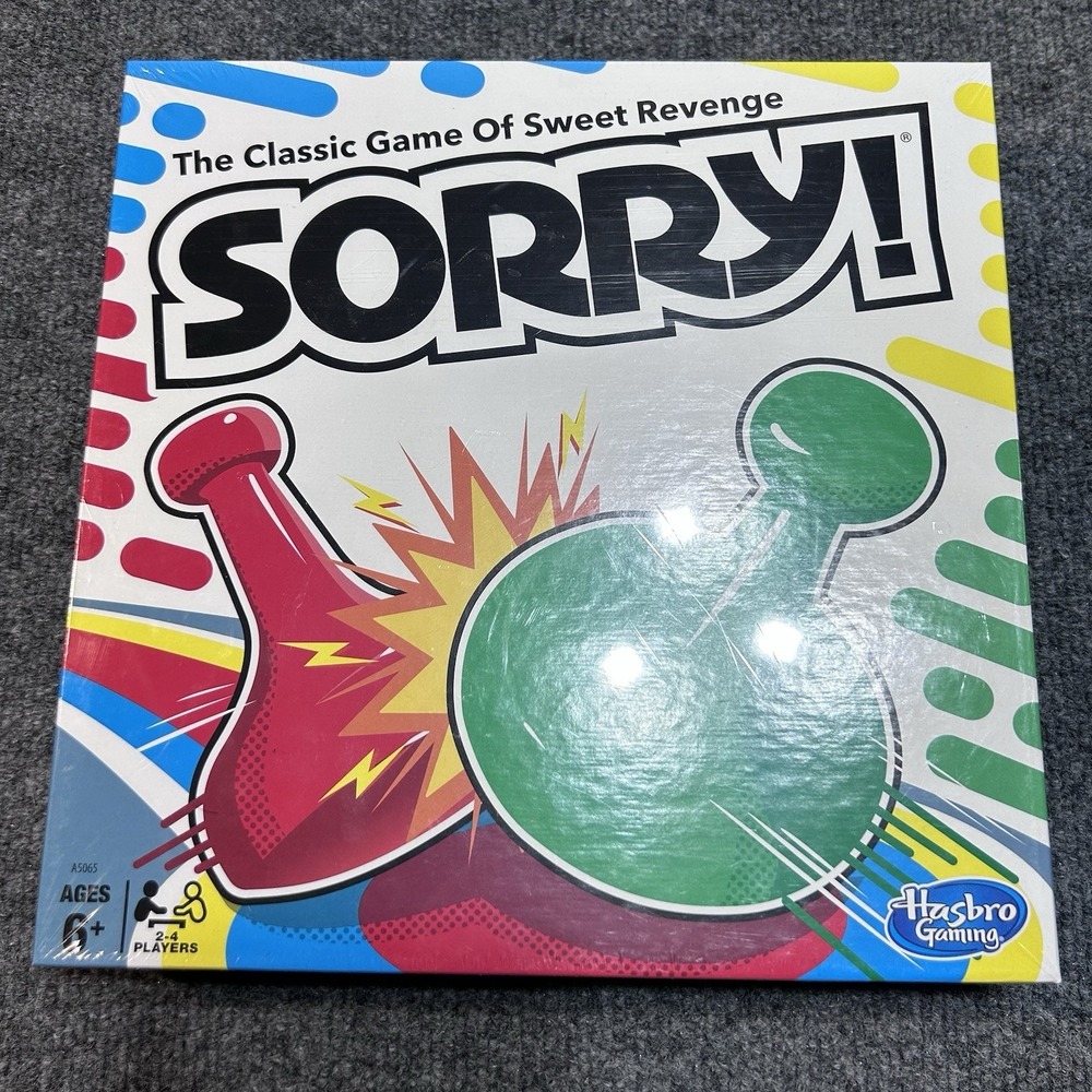 Sorry! The Classic Game Of Sweet Revenge Board Game Hasbro NEW